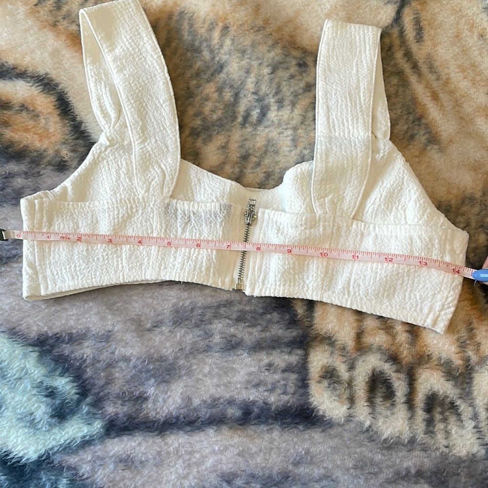 SHEIN white crop top size xs - Picture 10 of 14
